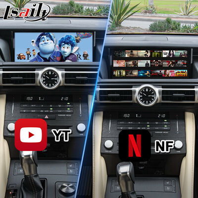 Interfaz video de Lsailt Android Carplay para Lexus RC 300h 350 deporte 2018-2023 de 300 F