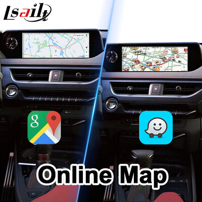 Caja video de la navegación GPS del interfaz de las multimedias de Lsailt Android 9,0 para el control del panel táctil de Lexus UX200