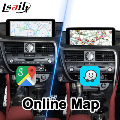 Interfaz video de Lsailt Android Carplay para Lexus RX 300 350 deporte 2019-2022 de 350L 450h 450hL F