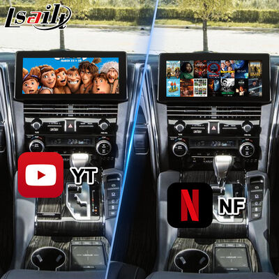 Interfaz de video multimedia Android Lsailt para Lexus LM 350 LM300h LM350 2020-2023