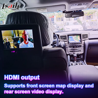 Interfaz de video multimedia Android Lsailt para Lexus LM 350 LM300h LM350 2020-2023