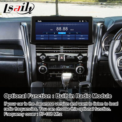 Interfaz de video multimedia Android Lsailt para Lexus LM 350 LM300h LM350 2020-2023