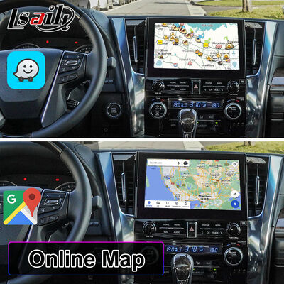 Interfaz de vídeo de Android Carplay para el año 2019 -2023 Toyota Alphard Vellfire JBL High Version