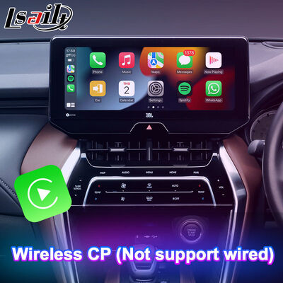 Interfaz de video de navegación de Android Carplay para el módulo de radio de soporte de Toyota Harrier Venza de 2020.