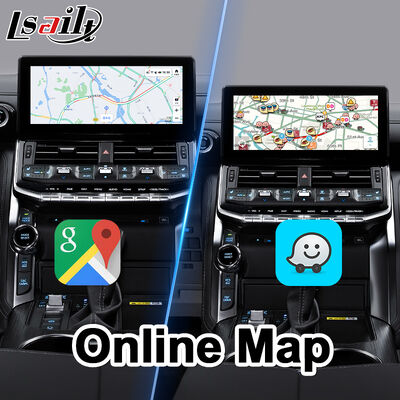 Interfaz de navegación de Android Lsailt para 2021-2024 Toyota Land Cruiser 300 GX-R VX-R GR GR-S Sahara ZX VX LC300