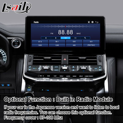 Interfaz de navegación de Android Lsailt para 2021-2024 Toyota Land Cruiser 300 GX-R VX-R GR GR-S Sahara ZX VX LC300