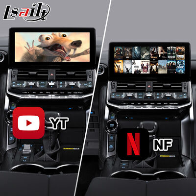 Interfaz de navegación de Android Lsailt para 2021-2024 Toyota Land Cruiser 300 GX-R VX-R GR GR-S Sahara ZX VX LC300