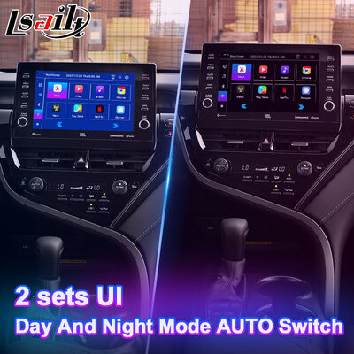 Interfaz de navegación de vídeo Android Carplay Lsailt para Toyota Camry Hybrid XSE XLE SL SE XV70 2021-2024