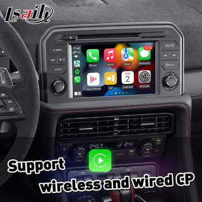 Lsailt Nissan GT-R R35 2017-2022 Interfaz de CarPlay Modulo de integración OEM Pantalla de fábrica sin cables Actualización automática de Android