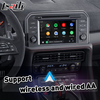 Lsailt Nissan GT-R R35 2017-2022 Interfaz de CarPlay Modulo de integración OEM Pantalla de fábrica sin cables Actualización automática de Android