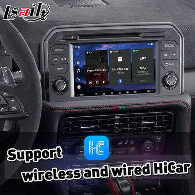 Lsailt Nissan GT-R R35 2017-2022 Interfaz de CarPlay Modulo de integración OEM Pantalla de fábrica sin cables Actualización automática de Android