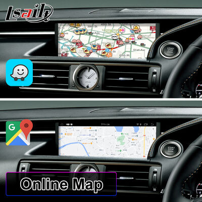 Pantalla de interfaz multimedia de Android Carplay para el Lexus RC350 RC300h RC200t RC300 RCF 2014-2018