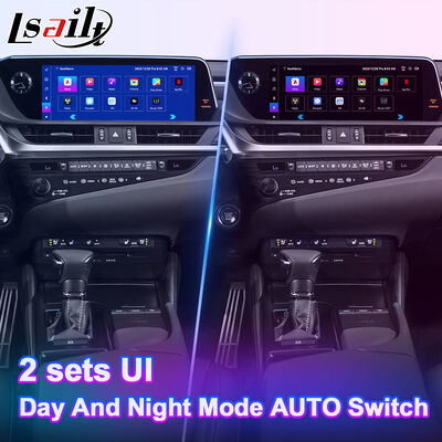 Pantalla de interfaz multimedia de Android Carplay para 2018-2021 Lexus ES 250 ES300h ES350 ES250