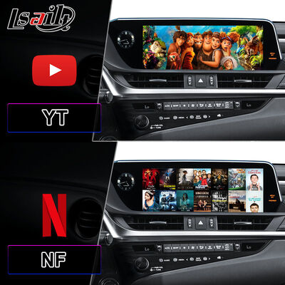 Pantalla de interfaz multimedia de Android Carplay para 2018-2021 Lexus ES 250 ES300h ES350 ES250