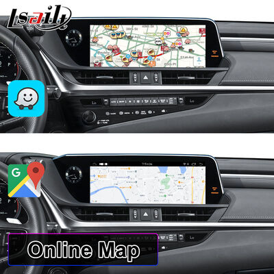 Pantalla de interfaz multimedia de Android Carplay para 2018-2021 Lexus ES 250 ES300h ES350 ES250