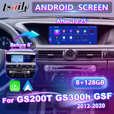 Pantalla Multimedia Lsailt Android Carplay para Lexus GS 200t GS300h GS250 GS350 GS450h GSF GS200t 2012-2020