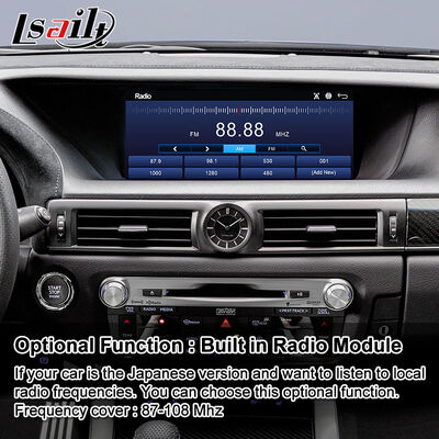 Pantalla Multimedia Lsailt Android Carplay para Lexus GS 200t GS300h GS250 GS350 GS450h GSF GS200t 2012-2020
