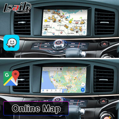 Vendió Android Carplay Multimedia Screen para el año 2010-2020 Nissan Elgrand E52