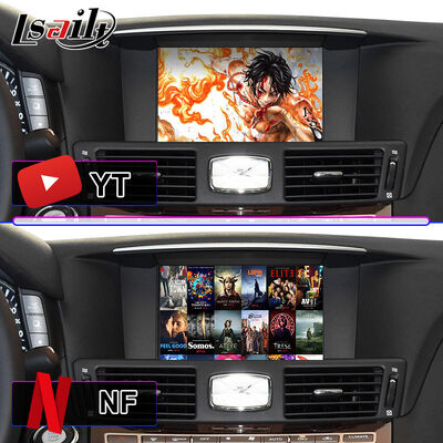 Lsailt Android Carplay pantalla multimedia para 2010-2023 Infiniti M25 M30d M37 M56 M35h Y51 Q70