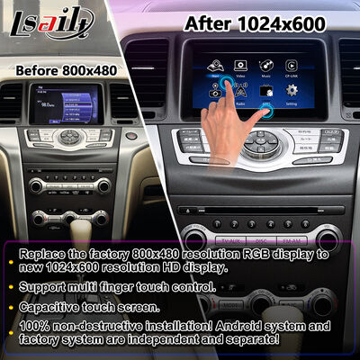 Lsailt Android Carplay pantalla multimedia para el Nissan Murano Z51 2008-2014