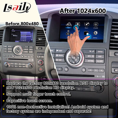 Lsailt Android Carplay pantalla multimedia para el 2010-2015 Nissan Navara D40