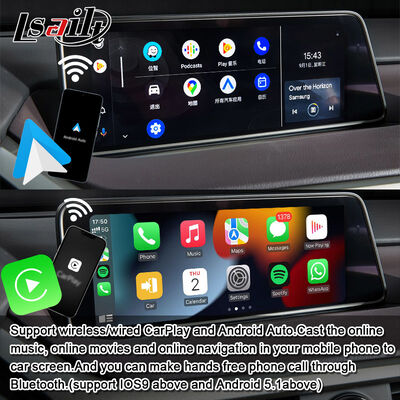 CarPlay/Sistema Multimedia Android Interfaz de vídeo Lexus para RX450H RX350 12.3 pulgadas 2016-2021 Integrado con YouTube, NetFlix, Android Auto