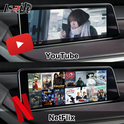 CarPlay/Sistema Multimedia Android Interfaz de vídeo Lexus para RX450H RX350 12.3 pulgadas 2016-2021 Integrado con YouTube, NetFlix, Android Auto