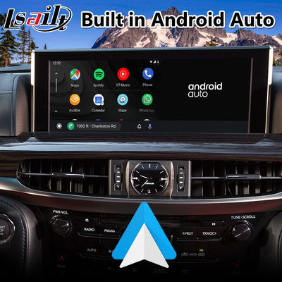 Lsailt Android Carplay Interfaz de vídeo multimedia para 2016-2021 Lexus LX 570 LX570