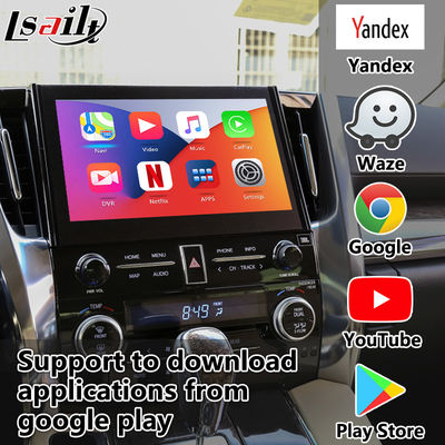 4+64GB CarPlay/el interfaz de Android incluyó HEMA, NetFlix Spotify para Alphard Toyota Camry