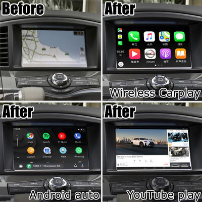 Nissan Elgrand Quest E52 Android 13 interfaz de vídeo Box carplay módulo automático de Android 8+128