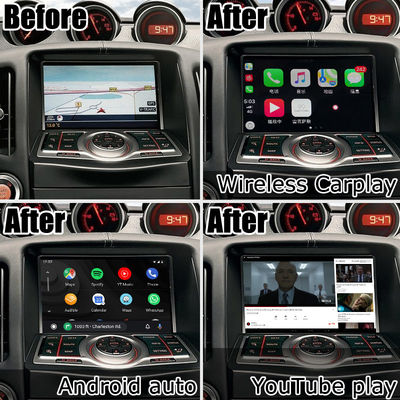 Nissan 370z Z34 Carplay Android interfaz de auto carplay caja 8+128 Android 13 actualización OEM