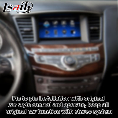 Interfaz Android 13 Carplay Caja Yandex Navi Para el sistema Infiniti QX60 / JX35 Qualcomm 8+128