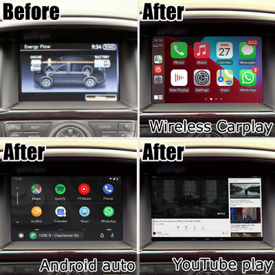 Nissan Pathfinder Andorid 11 Carplay Android sistema de navegación automática navegación en línea Video reproducción