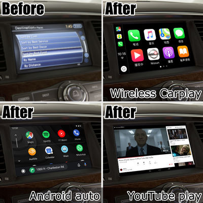 Infiniti QX80 / QX56 Android Auto Carplay Interfaz basada en Qualcomm 8+128