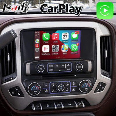 Lsailt Android Carplay Interfaz multimedia para el 2014-2019 Chevrolet Silverado 1500 2500 3500 Sistema Mylink